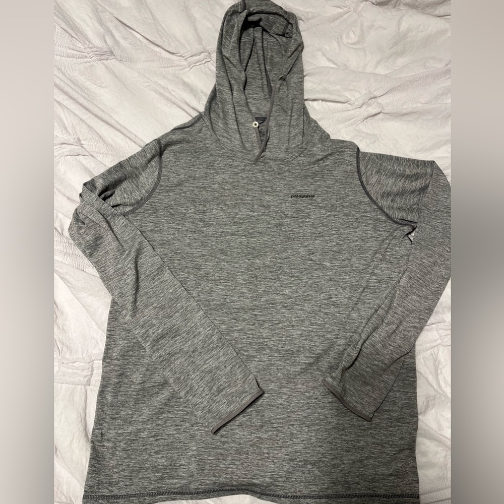 Men’s Patagonia Gray Hooded Sweatshirt